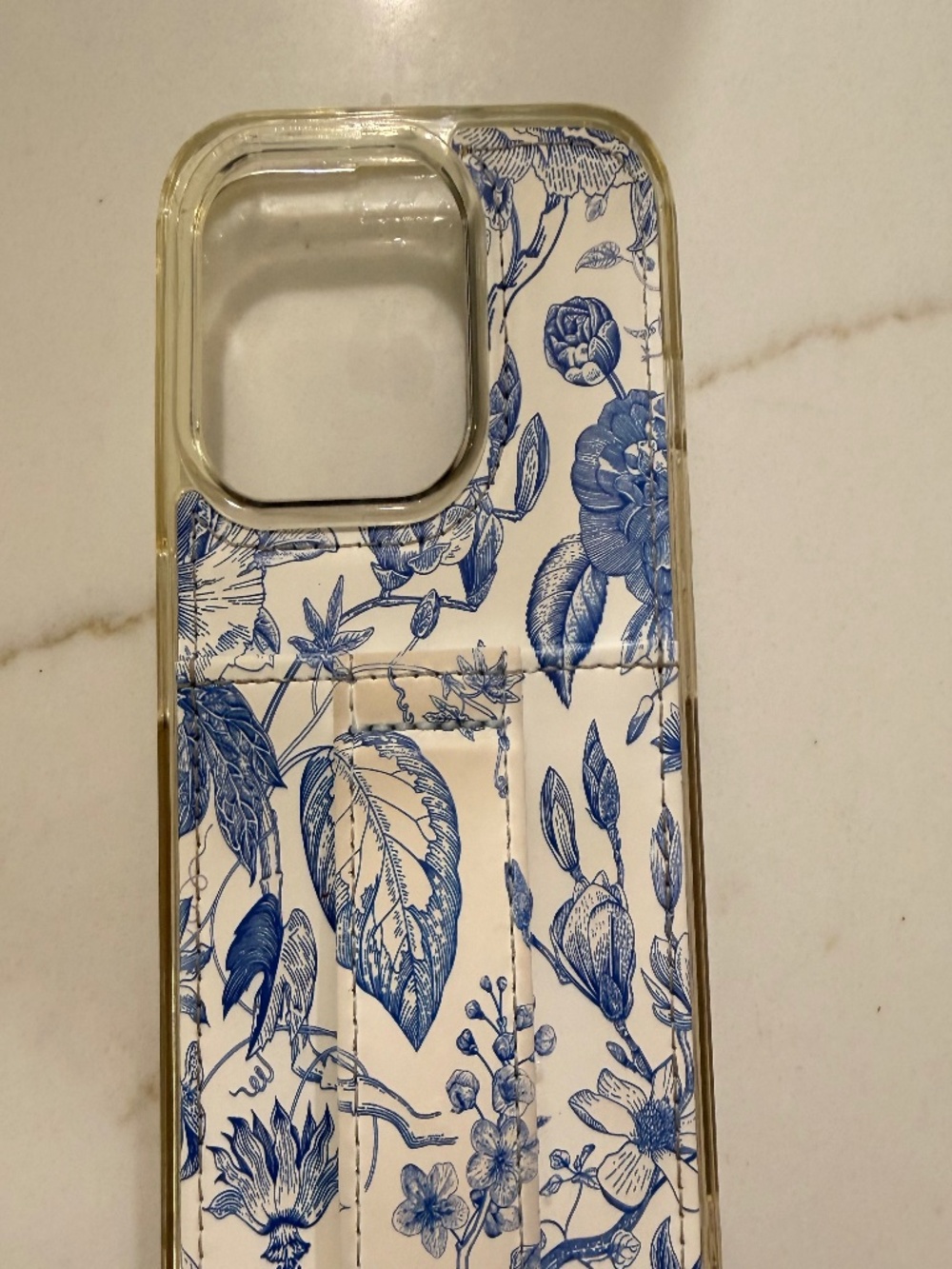 Walli Blue Botanical iPhone 15 pro Case